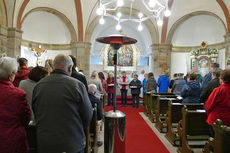 Familiengottesdienst zum Erntedankfest in der Weingartenkapelle (Foto: Karl-Franz Thiede)